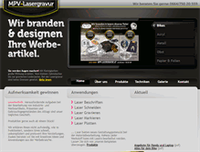 Tablet Screenshot of mpv-lasergravur.at